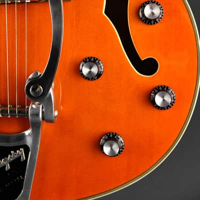 2009 Epiphone Emperor Swingster Sunrise Orange image 10