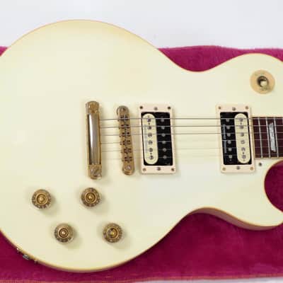 1989 Gibson Les Paul Standard - Rare Alpine White Finish with Gold Hardware image 6