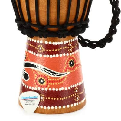 Meinl Percussion African Style Mini Djembe - Python Design image 2