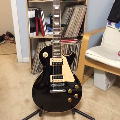 Gibson 2009 Gibson Les Paul Traditional Pro II ebony 2009 Ebony image 2