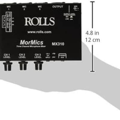 rolls, 3 3 Ch. Mic Mixer/Combiner (MX310) image 3