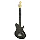 Aria Electric Baritone Guitar - Black