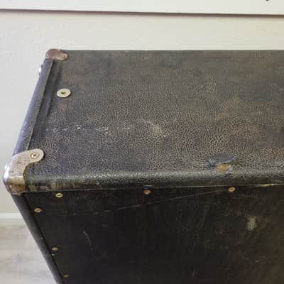 Fender Bandmaster Cabinet 2x12 Original Utah speakers  1967 - Black image 18