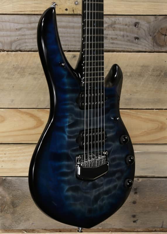 Music Man Majesty 7-String Electric Guitar Hydrospace w/ Case image 1