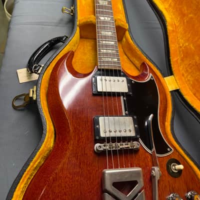 GIBSON LES PAUL/SG 1961 - Cherry  #31422 image 2