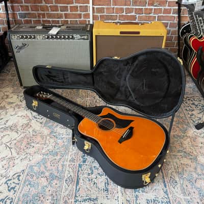 Used Yamaha A5R A.R.E. Acoustic Electric Guitar - Vintage Natural w/OHSC image 9