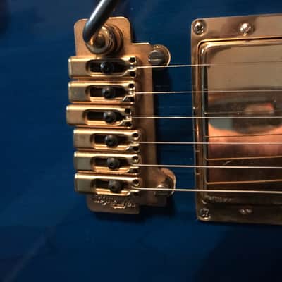Warmoth Mockingbird Mid 90's - Transblue image 8