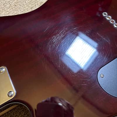 Warmoth Custom Tele Shaped Electric Guitar Vintage Burst image 13