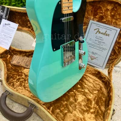 ♚ EXCEPTIONAL ♚ 2006 FENDER Custom Shop '51 NOCASTER 'NOS' ♚ AA BIRDSEYE ♚ SEAFOAM GREEN♚ Telecaster image 15