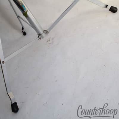 *Ludwig Double Tom Drum Mount Stand Holder L-Arm Posts Chrome Atlas Vintage 70s* image 2