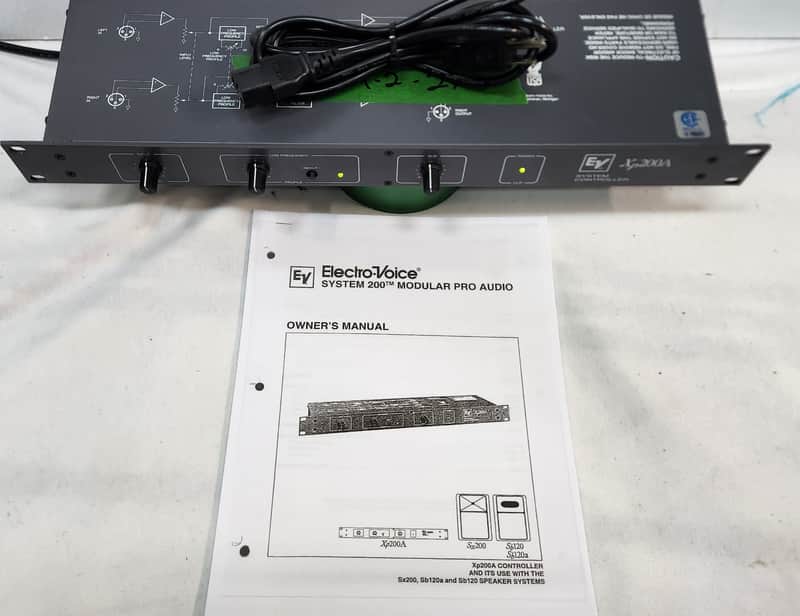 ELECTRO/VOICE System 200 (XP200-A) modular Pro Audio , with balanced XLR input and output (120-240 Volts)Made in USA image 1