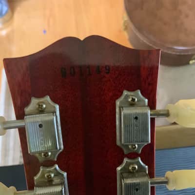 Gibson 1959 Les Paul Standard 2020 Golden Poppy Burst image 12