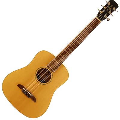 Alvarez MSD1 3/4 Travel Dreadnought Acoustic Guitar w Bag image 1