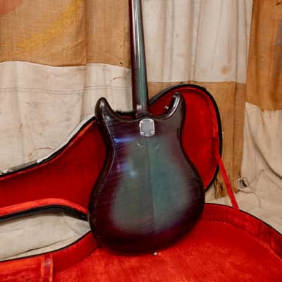 Kustom K-200 Bass Guitar 1969 - Wineburst image 9