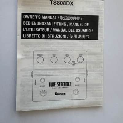 Ibanez TS808DX Vintage Tube Screamer Deluxe 2010s - Green image 4