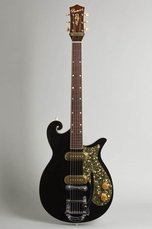 Premier E-730 Solid Body Electric Guitar (2025), ser. #06, original black tolex hard shell case. image 1