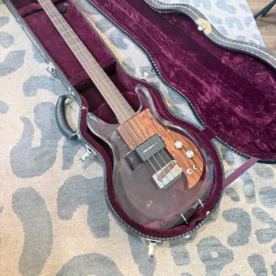 Ampeg ADA4 Dan Armstrong Bass Guitar Clear Lucite image 8