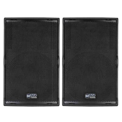 RCF TT 25-A II Active High-Output 15" 2-Way Powered DJ PA Speakers 2 Pack image 1