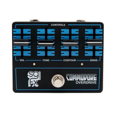 Boss SD-1 Overdrive w/ Analogman TS-808 Silver and Push/Pull Multi