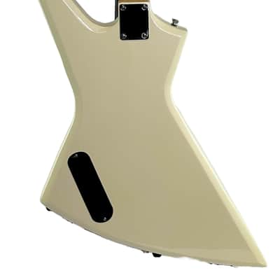 Zenison White Electric 6 String Right Handed Hard Rock Heavy Metal Style image 4