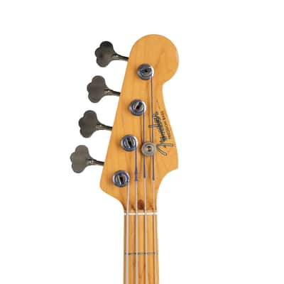 1982 Fender Japan Precision Bass '57 Reissue (PB57) - Two-Tone Sunburst - Gold Anodized Pickguard - Documented Studio Use by Max Martin & Marino Stoess image 3