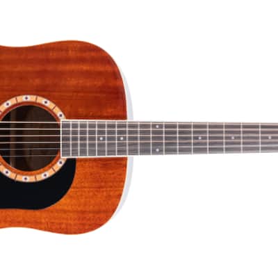 Washburn WD100DL Dreadnought Mahogany Acoustic Guitar w/ Gigbag (WD100DLMK-U) image 15
