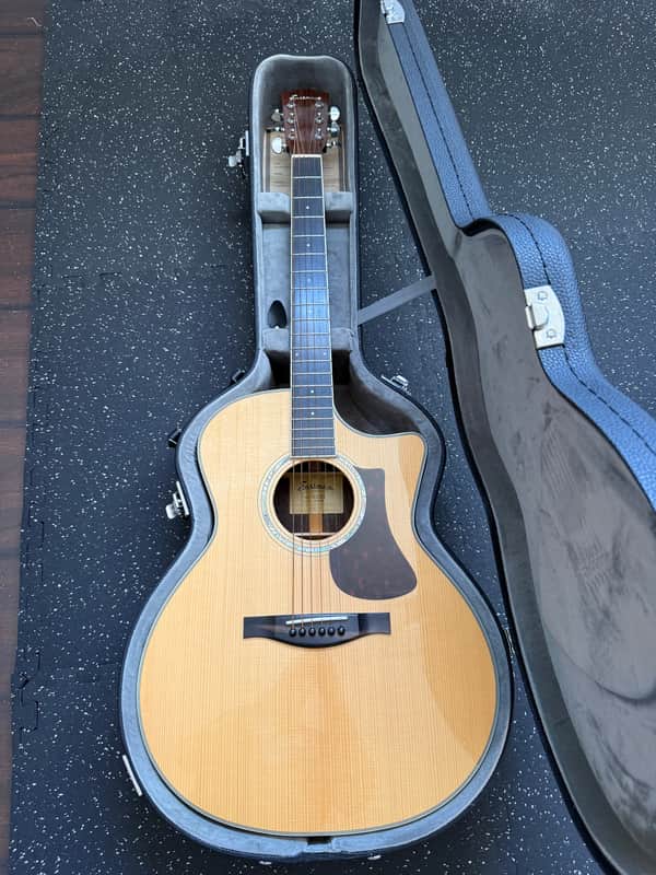Eastman AC422CE Grand Auditorium Cutaway with Electronics 2010s - Natural image 1