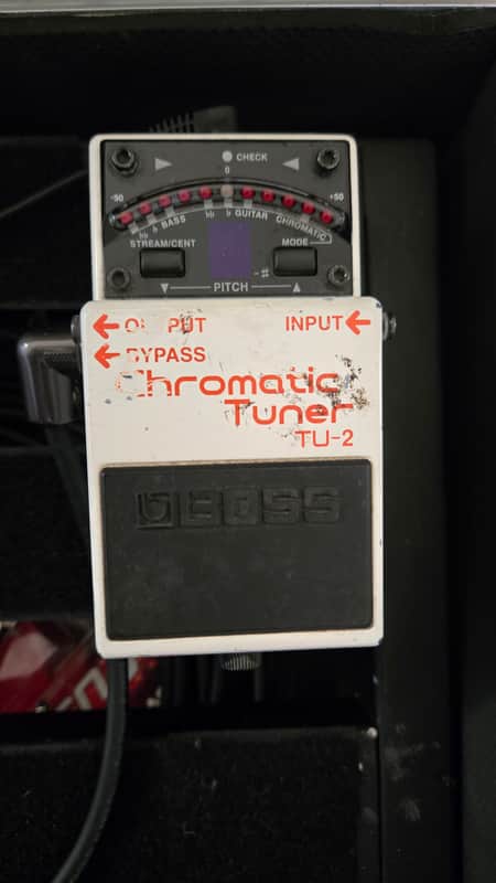 Boss TU-2 Chromatic Tuner (Dark Gray Label) 1998 - 2009 - White image 1