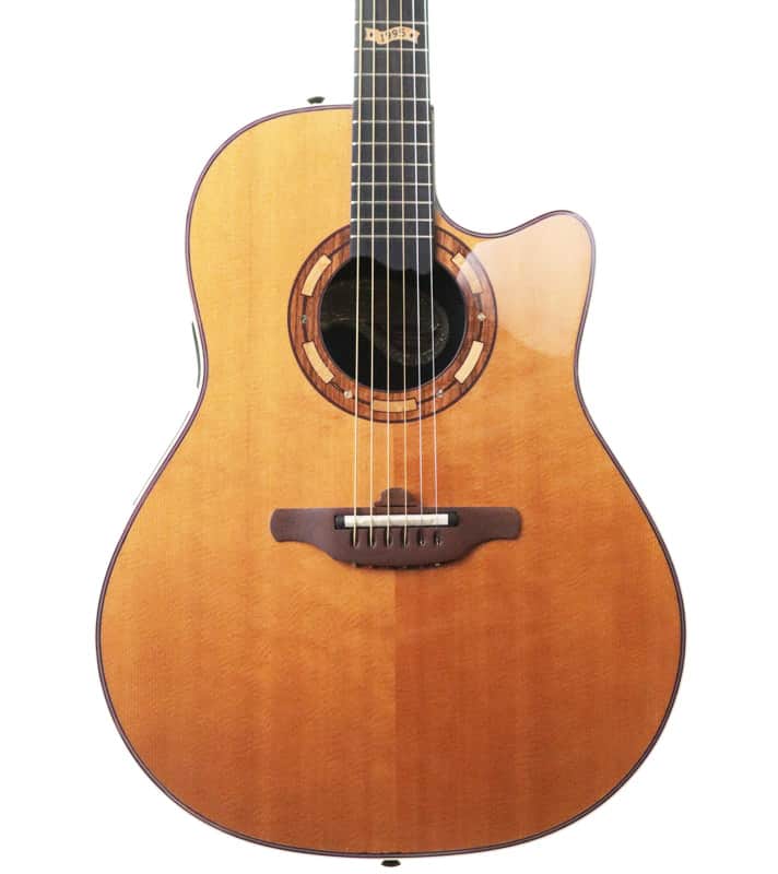 Ovation 1995 Collectors Edition Electro Acoustic Guitar, Natural w