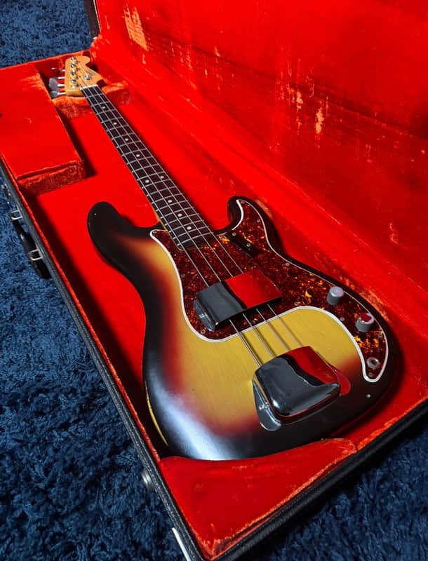Fender Pbass 1966 - Sunburst image 1