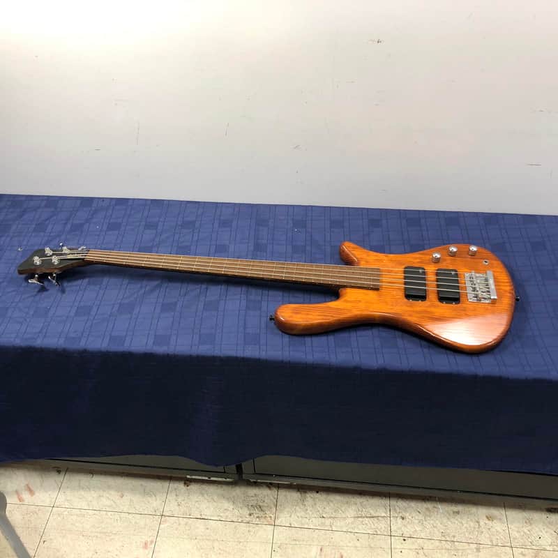 Warwick Streamer Standard 2000 Honey Violin Oil 4-String Electric Bass Guitar Made in Germany image 1