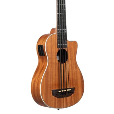 Kala Scout Fretted Acoustic-Electric U•BASS - Natural image 5