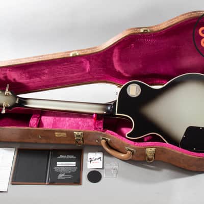 2014 Gibson Custom Shop Les Paul Custom Silverburst w/ OHSC + COA image 4