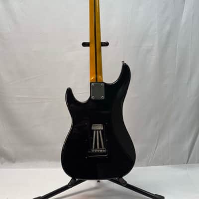 Washburn SDFSB Sonamaster Deluxe Electric Guitar - Transparent Black image 4
