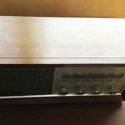 All TUBE Vintage Panasonic RE 784 AM FM Tube Radio JAPAN Works - restore or guitar amp project image 6
