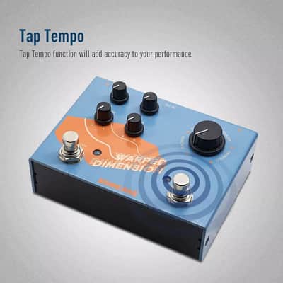 Sonicake Warped Dimension Digital Modulation Guitar Effects Pedal 4 Modes Pedals image 5