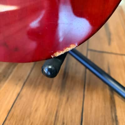 ESP LTD EC-100 QM 2003 - 2006 - See Thru Black Cherry image 7