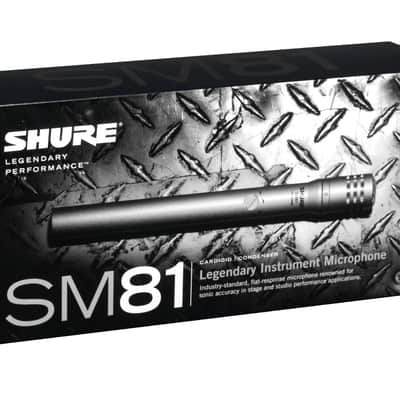 Shure SM81-LC Unidirectional Cardioid Condenser Studio Instrument Microphone image 3