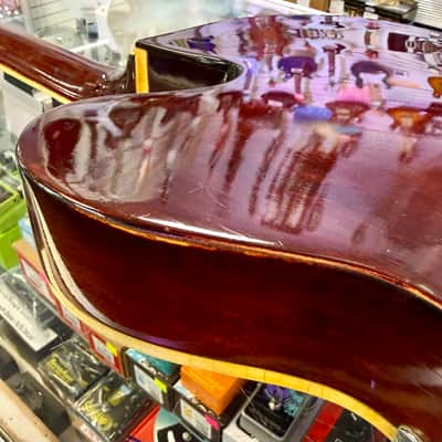 Gretsch 1968 Chet Atkins Tennessean Model 6119 Electric with Bigsby, Translucent Red Walnut Stain with New Hardshell Case - Pre Owned image 21