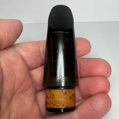 Meyer New York USA Clarinet Mouthpiece Richard Hawkins refaced 1.21mm image 2
