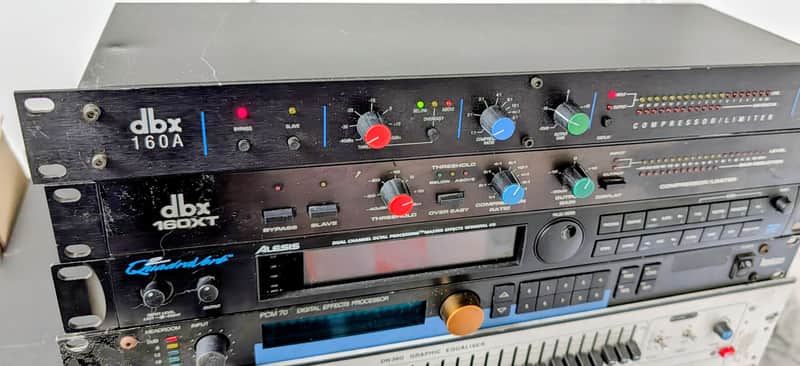 dbx 160A Compressor/Limiter 2010s - Black image 1