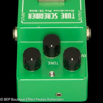 Ibanez TS-808 Tube Screamer with JRC4558D op amp 1981, " R " logo s/n 127576 Japan image 8