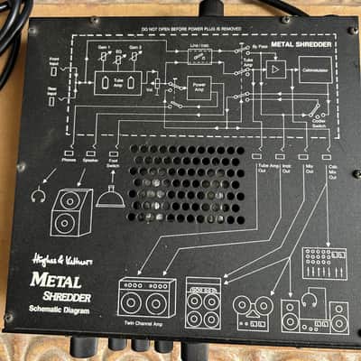 Hughes & Kettner High Gain Guitar Preamp Early 90's - Black image 3