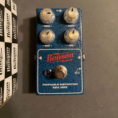 Benson Amps Portable Distortion 424 MKII 2026 - Blue image 2