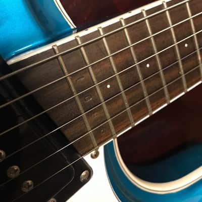 Hallmark Custom 60 Mosrite Clone Candy Blue image 14