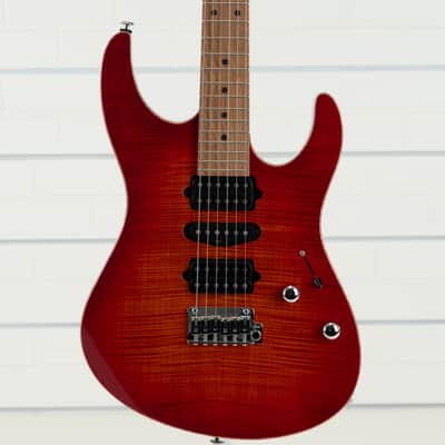 Suhr Modern Plus Electric Guitar, Roasted Maple Fingerboard, Fireburst