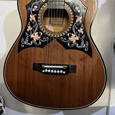 Kay Vintage Kay K 250 3/4 Size Acoustic Guitar 1970's Natural 1970's - Natural image 5