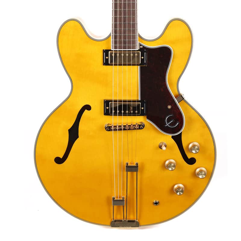 Epiphone Sheraton Frequensator Semi-Hollowbody Natural image 1