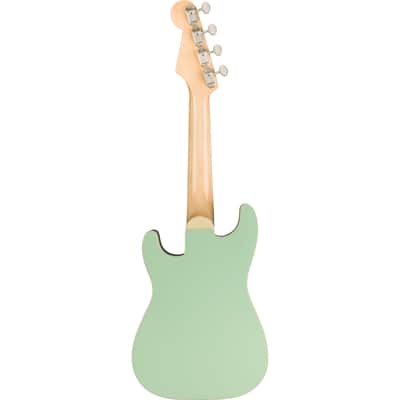 Fender Fullerton Strat Uke Surf Green - Concert Ukulele image 2