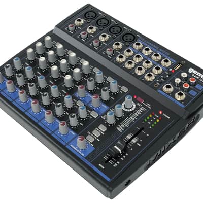Gemini GEM-12USB 12 Channel Bluetooth Mixer w/USB/Bus/3 Band EQ,Effects+Backpack image 14